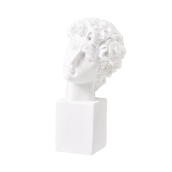 TK Maxx_Kopfskulptur Denker weiß_12,99