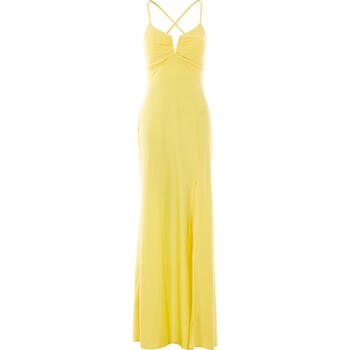 TK Maxx_Maxikleid Satin gelb_49.99