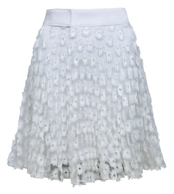 White Daisy Skirt