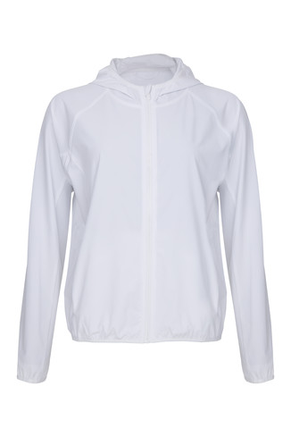 White Hooded Jacket