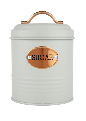 White Sugar Canister
