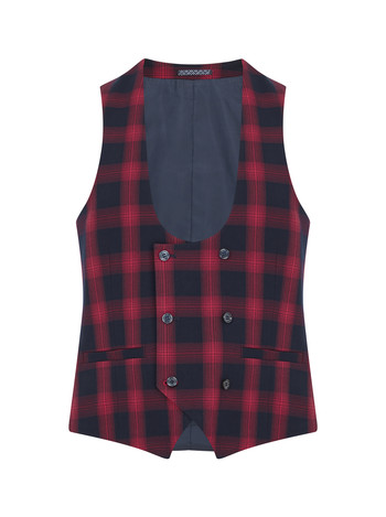 Check 3 Piece Suit