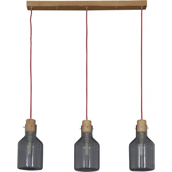 Silver Tone Hanging Pendant Light