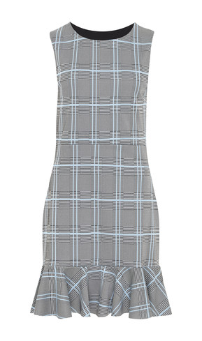 Blue Check Dress