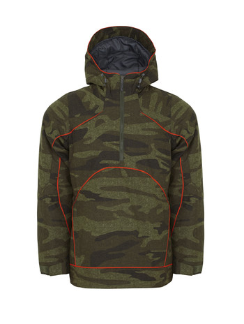 Camouflage Rain Jacket