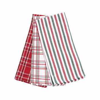 Red White Check Napkins