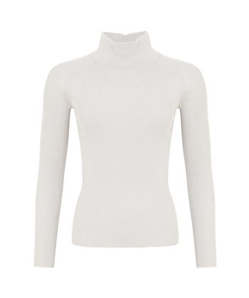SILVER HIGH NECK