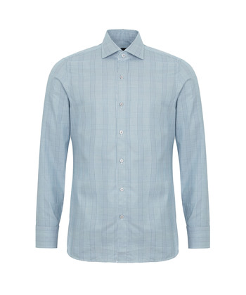 BLUE CHECK SHIRT