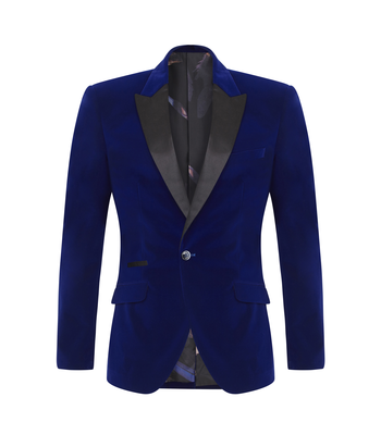 BLUE VELVET JACKET