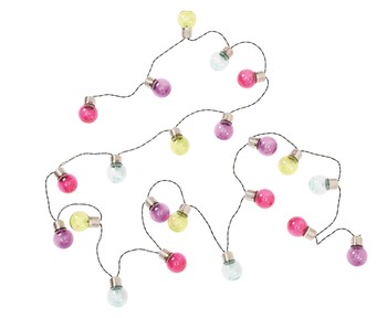 Multicoloured Bulb Fairy Lights