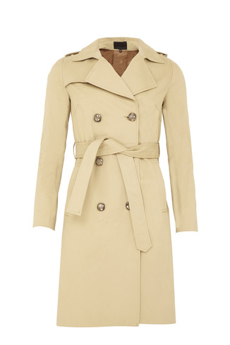 Brown trenchcoat