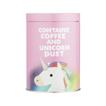Pink Unicorn Coffee Tin