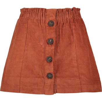 Rust Brown Curduroy Mini Skirt