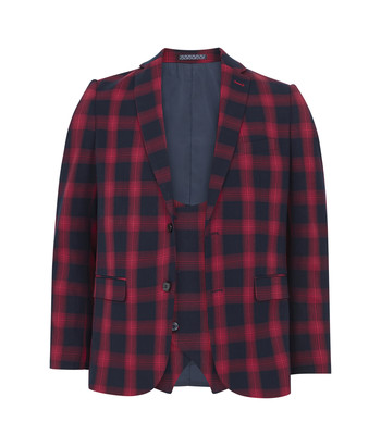Check 3 Piece Suit