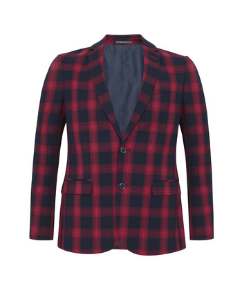 Check 3 Piece Suit
