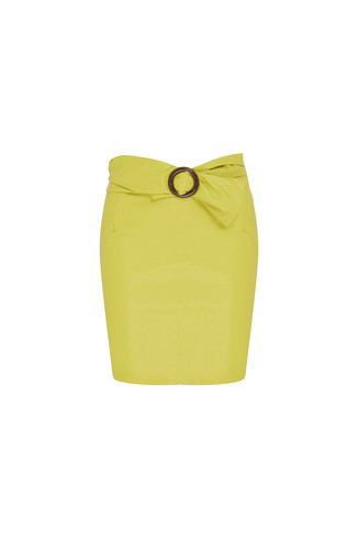 Lime Green Skirt