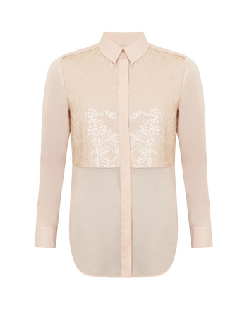 PEACH SPARKLE TOP