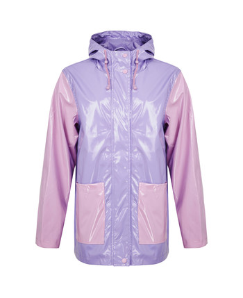 Mauve Pink Raincoat