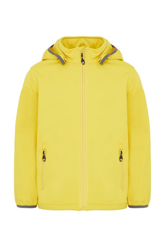 Bright Yellow Raincoat
