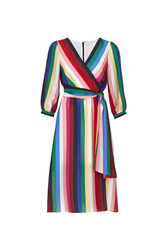 Colourful Striped Dress