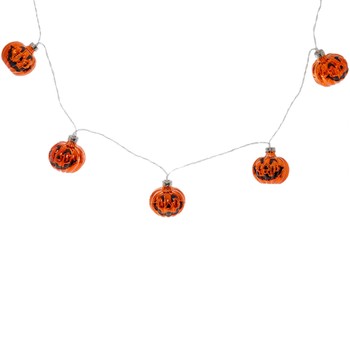 Orange Pumpkin String Lights