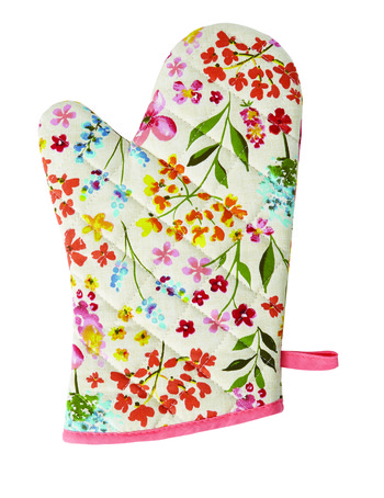 Ofenhandschuh, geblümt