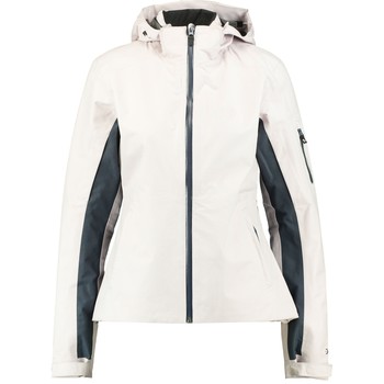 White and Blue Rain Mac