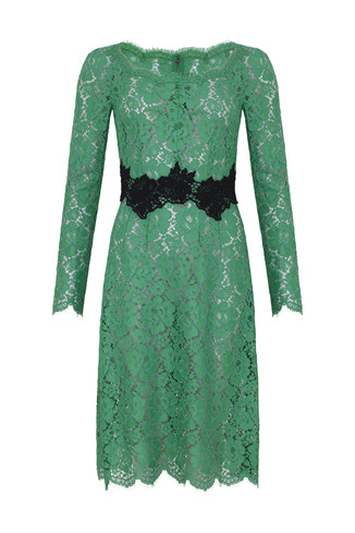 Green Cutout Dress