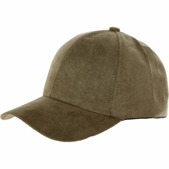 Green Textured Baseball Cap