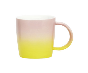 Pink and Yellow Ombre Mug