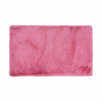 Pink Fluffy Rug