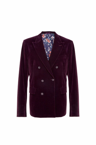 Purple Suede Jacket