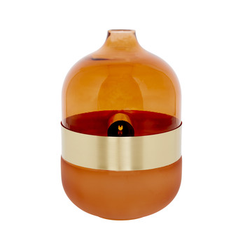 Orange And Gold Table Lamp