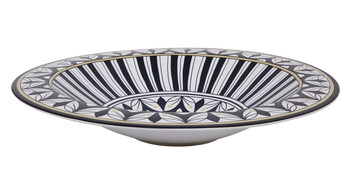 Black and White Large Bowl