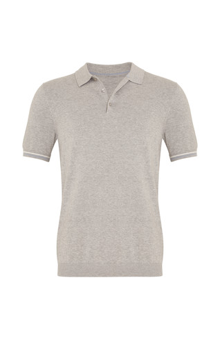 Grey Polo Jumper