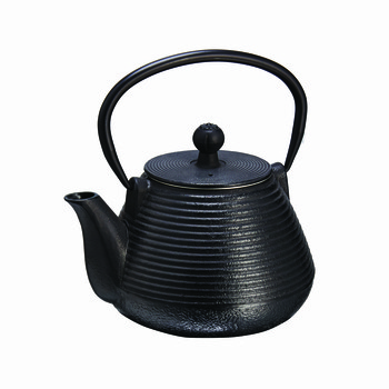 black japanese teapot
