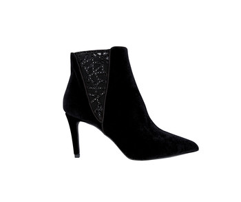 Black Pointed Heeled Boots