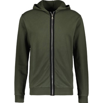 Olive Green Zip Up Hoodie