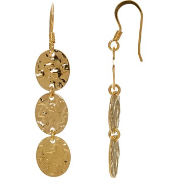 Ohrringe, Sterling Silber, Gold