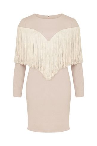 FRINGED DRESS