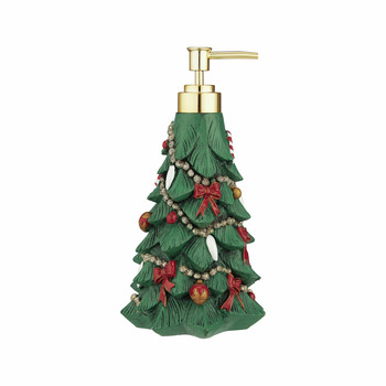Green Xmas Tree Soap Dispenser