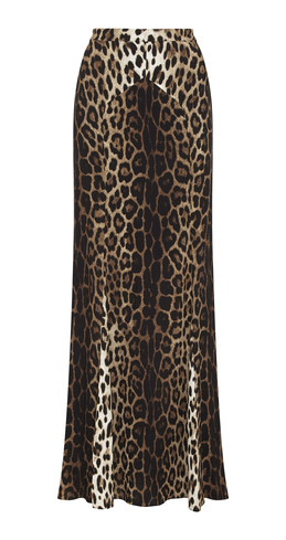 Leopard Print Skirt