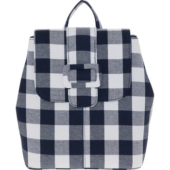 Grey Ella Gingham Backpack