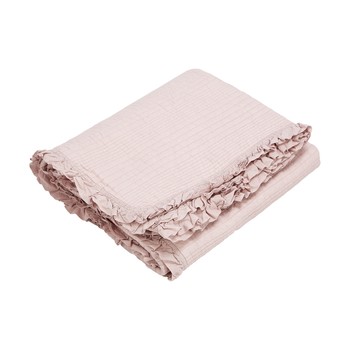 Pink Frilly Bedspread