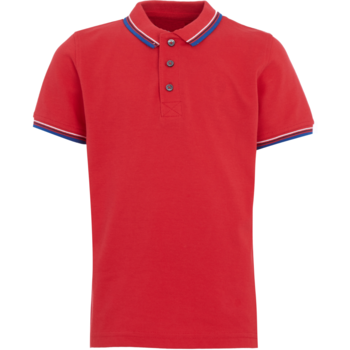Rotes Poloshirt