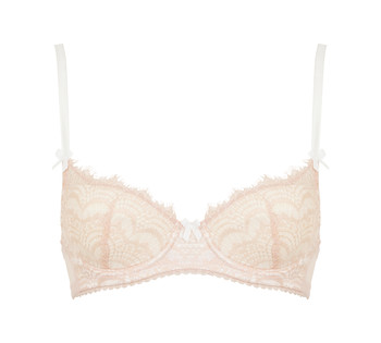 PINK LACE BRA