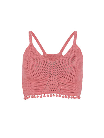 Pink Crochet Top