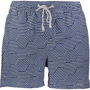 Blue Stripe Swim Short