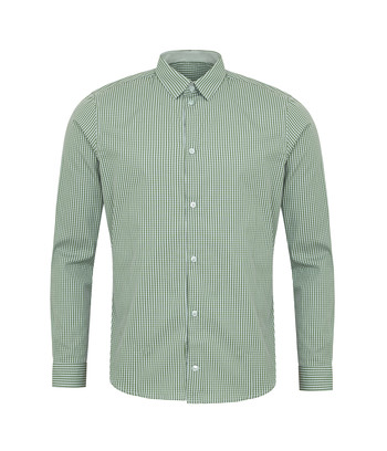 GREEN CHECK SHIRT