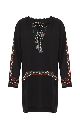 Schwarzes Kleid